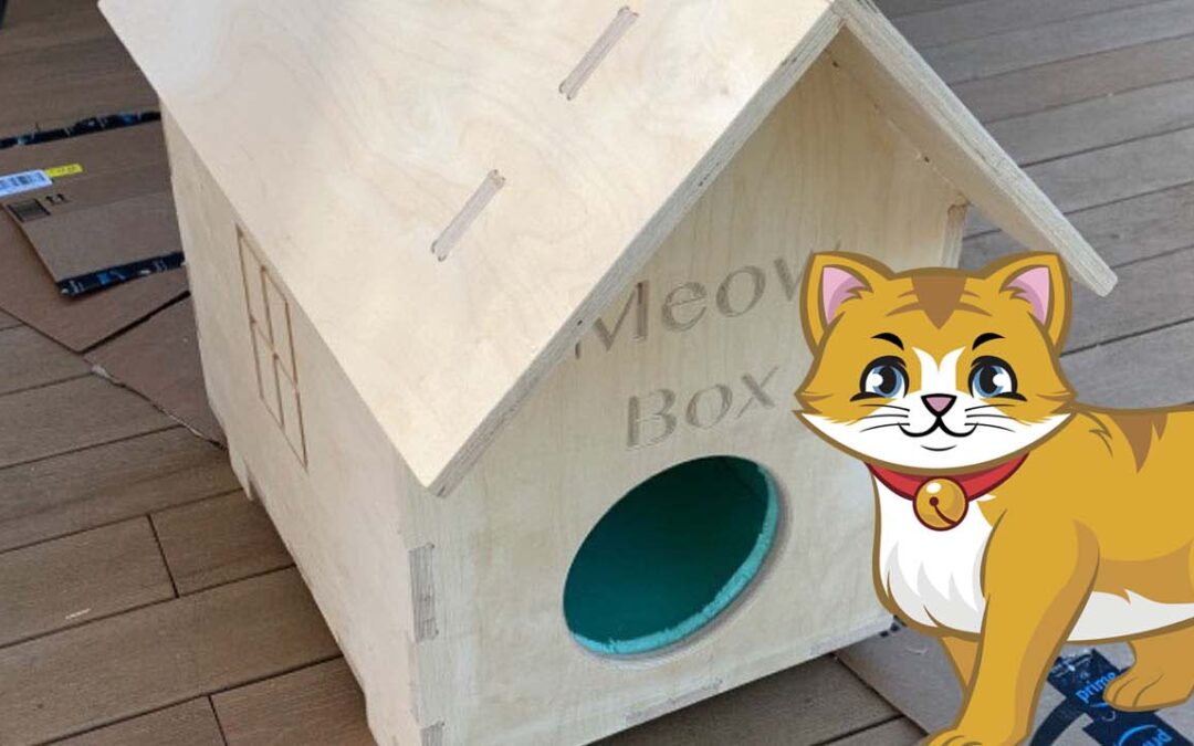 Meow Box: CNC Plywood Cat Shelter